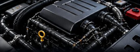 Car engine bay
