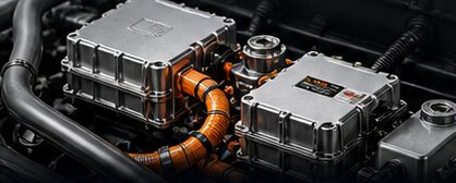 Hybrid inverter and battery components